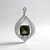 Ciondolo in argento con Moldavite