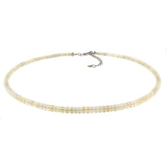 Welo Opal Silver Necklace