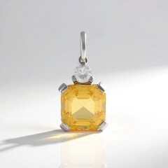 Ciondolo in argento con Citrino (de Melo Essence)