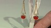 Pendientes en plata con Cornalina (KM by Juwelo)