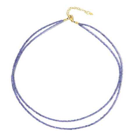 Collana in argento con Tanzanite