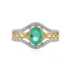 Bague en or et Emeraude de Colombie (AMAYANI)