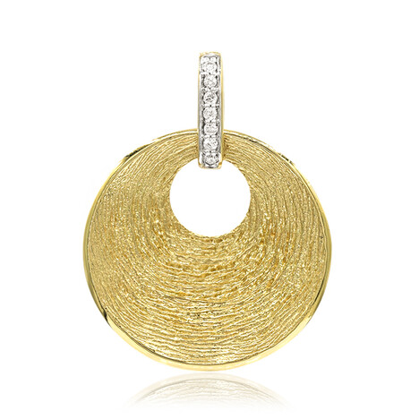 Zilveren hanger met I1 (G) Diamanten (Annette)