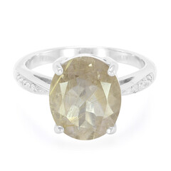 Rutilquarz-Silberring