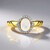 Anello in argento con Opale di Welo