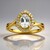 Anello in oro con Zaffiro Bianco (CIRARI)