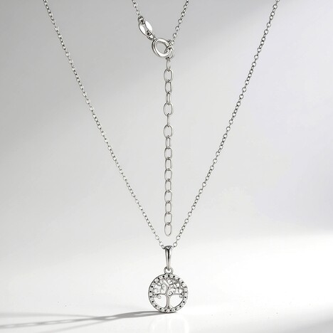 Collana in argento con Zircone