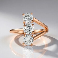 Anello in argento con Zircone (Adela Silber)