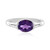 Sibirischer Amethyst-Silberring