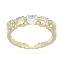 Edelstein-Silberring (Adela Silber)