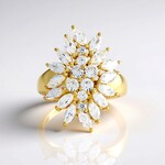 Anello in argento con Zircone (de Melo Essence)