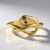Anello in oro con Diamante Verde SI2