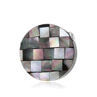 Pendentif en argent et Nacre