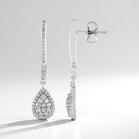 Orecchini in argento con Zircone