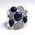 Anello in argento con Lapislazzuli
