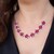 Collar en plata con Rubí de Madagascar