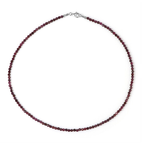Collar en plata con Rubí de Mozambique