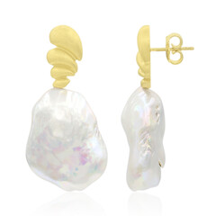 Orecchini in argento con Perla di Acqua Dolce (TPC)