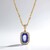 Collana in oro con Tanzanite AAA (CIRARI)