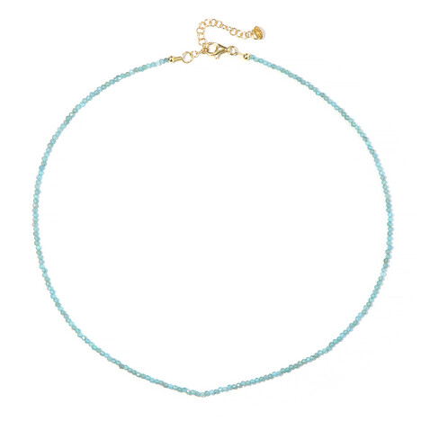 Collana in argento con Apatite Blu