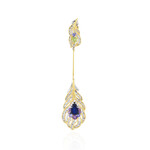 Edelstein-Silberbrosche (Gems en Vogue)