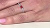 Anillo en plata con Rubí de Tanzania (de Melo Essence)