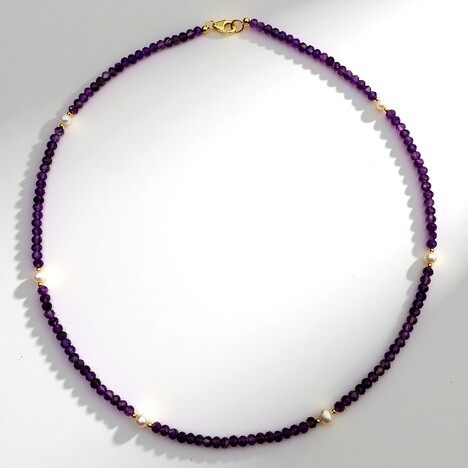 Collana in argento con Ametista