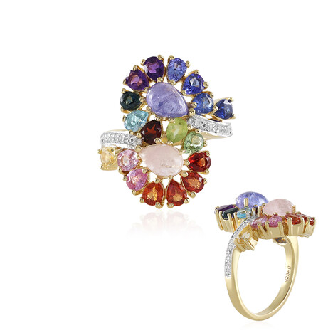 Bague en argent et Tanzanite