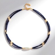 Collana in argento con Perla d'Acqua Dolce Bianca (Riya)