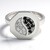 Anello in argento con Topazio Bianco