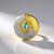 Anillo en plata con Zircón de Ratanak Kirí (MONOSONO COLLECTION)