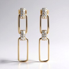 Orecchini in oro con Diamante SI2 (H)