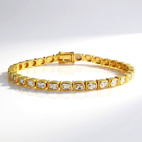 Bracciale in argento con Petalite