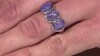 Zilveren ring met Charoitten