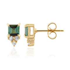Orecchini in argento con Indicolite (Adela Silber)