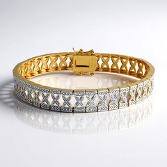 Bracciale in argento con Diamante I3 (I)