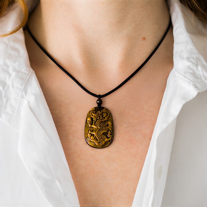 Golden Tigers Eye Necklace