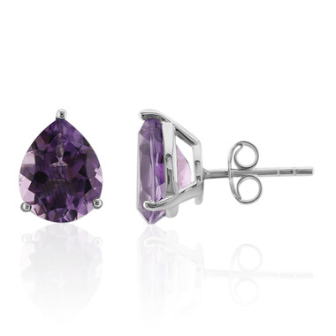 Orecchini in argento con Ametista