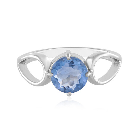 Farbwechsel-Fluorit-Silberring