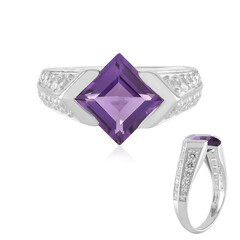 Sibirischer Amethyst-Silberring (de Melo Essence)