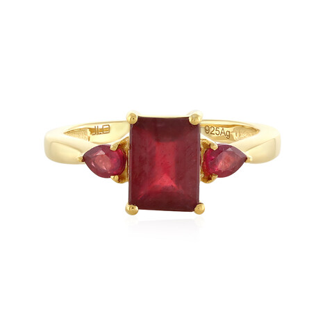 Madagaskar-Rubin-Silberring