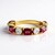 Anello in argento con Granato Malawi