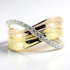Anello in oro con Diamante SI1 (H)