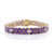 Sambia-Amethyst-Silberarmband