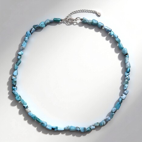 Collana in argento con Larimar