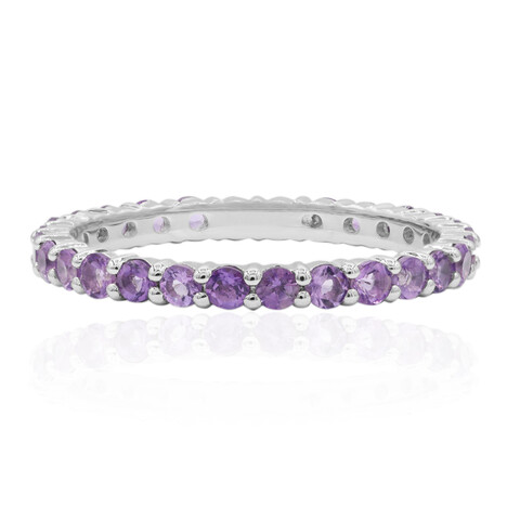 Amethyst Silver Ring (MONOSONO COLLECTION)