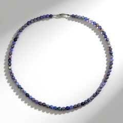 Collana in argento con Tanzanite