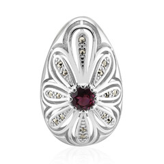 Pendentif en argent et Grenat Rhodolite (Annette classic)