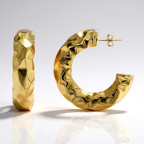 Orecchini in argento (M de Luca)