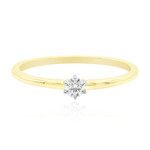 Gouden ring met een Diamant SI1 (G) (Annette)